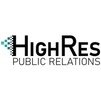 HighRes PR logo, HighRes PR contact details