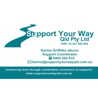 Support Your Way QLD Pty Ltd logo, Support Your Way QLD Pty Ltd contact details