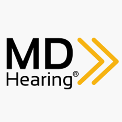 MDHearingAid logo, MDHearingAid contact details