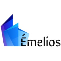 Émelios logo, Émelios contact details