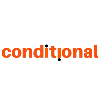 conditional logo, conditional contact details