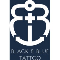 Black & Blue Tattoo logo, Black & Blue Tattoo contact details