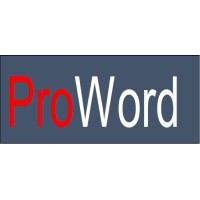 ProWord logo, ProWord contact details