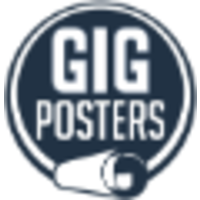 GigPosters.com logo, GigPosters.com contact details