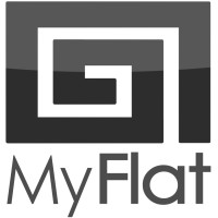 MyFlat logo, MyFlat contact details