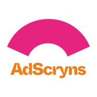 AdScryns logo, AdScryns contact details