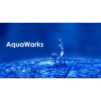 AquaWarks logo, AquaWarks contact details