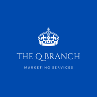 The Q Branch logo, The Q Branch contact details