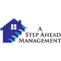 A Step Ahead Management logo, A Step Ahead Management contact details