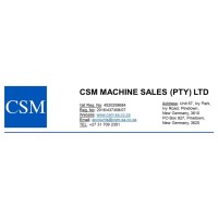 CSM MACHINE SALES logo, CSM MACHINE SALES contact details