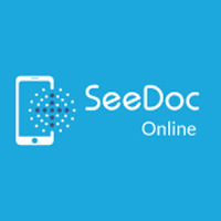 SeeDocOnline logo, SeeDocOnline contact details