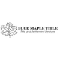 Blue Maple Title logo, Blue Maple Title contact details