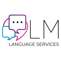 LM Language Services logo, LM Language Services contact details