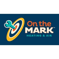 On the Mark Heating and Air logo, On the Mark Heating and Air contact details