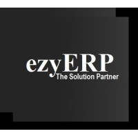 ezyERP logo, ezyERP contact details