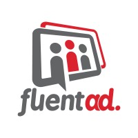 FluentAd logo, FluentAd contact details