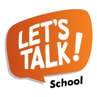 let's talk school idiomas logo, let's talk school idiomas contact details