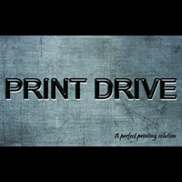 PRINT DRIVE logo, PRINT DRIVE contact details