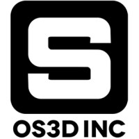 OS3D INC. logo, OS3D INC. contact details