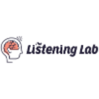 The Listening Lab logo, The Listening Lab contact details