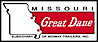 Missouri Great Dane logo, Missouri Great Dane contact details