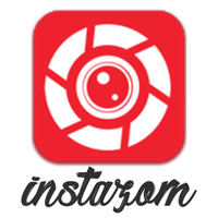 Instazom logo, Instazom contact details