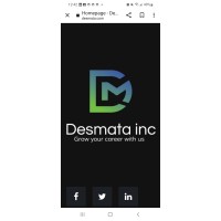 DESMATA Incorporate logo, DESMATA Incorporate contact details