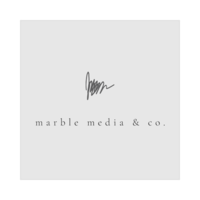 marble media & co. logo, marble media & co. contact details