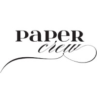 PaperCrew logo, PaperCrew contact details