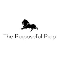 The Purposeful Prep logo, The Purposeful Prep contact details