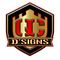 QC D'signs logo, QC D'signs contact details