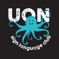 UON Sign Language Club logo, UON Sign Language Club contact details