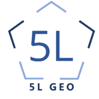 5L GEO logo, 5L GEO contact details