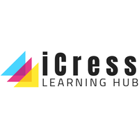 iCress Learning Hub logo, iCress Learning Hub contact details