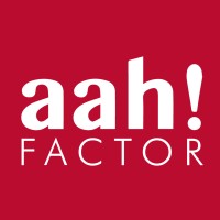 aah! FACTOR logo, aah! FACTOR contact details