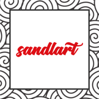 SandlArt logo, SandlArt contact details