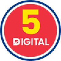 5Digital logo, 5Digital contact details