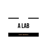 A Lab for Words logo, A Lab for Words contact details