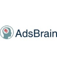 AdsBrain logo, AdsBrain contact details