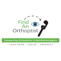 Find an Orthoptist logo, Find an Orthoptist contact details