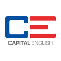 Capital English logo, Capital English contact details