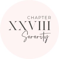 Chapter XXVIII Sorority logo, Chapter XXVIII Sorority contact details