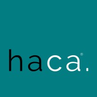 haca. logo, haca. contact details