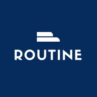 Routine logo, Routine contact details