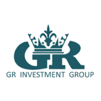 GR logo, GR contact details