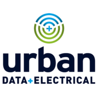 Urban Data + Electrical logo, Urban Data + Electrical contact details