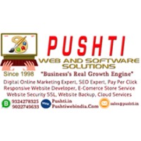 Pushti Web and Software Solutions logo, Pushti Web and Software Solutions contact details