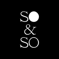 So & So Studio logo, So & So Studio contact details