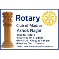 Rotary Club of Madras Ashok Nagar logo, Rotary Club of Madras Ashok Nagar contact details