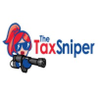 The Tax Sniper logo, The Tax Sniper contact details